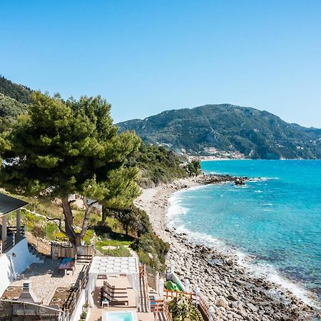 Villa Renata & Villa Filippos With Private Plunge Pool By Konnect Agios Gordios  Luaran gambar
