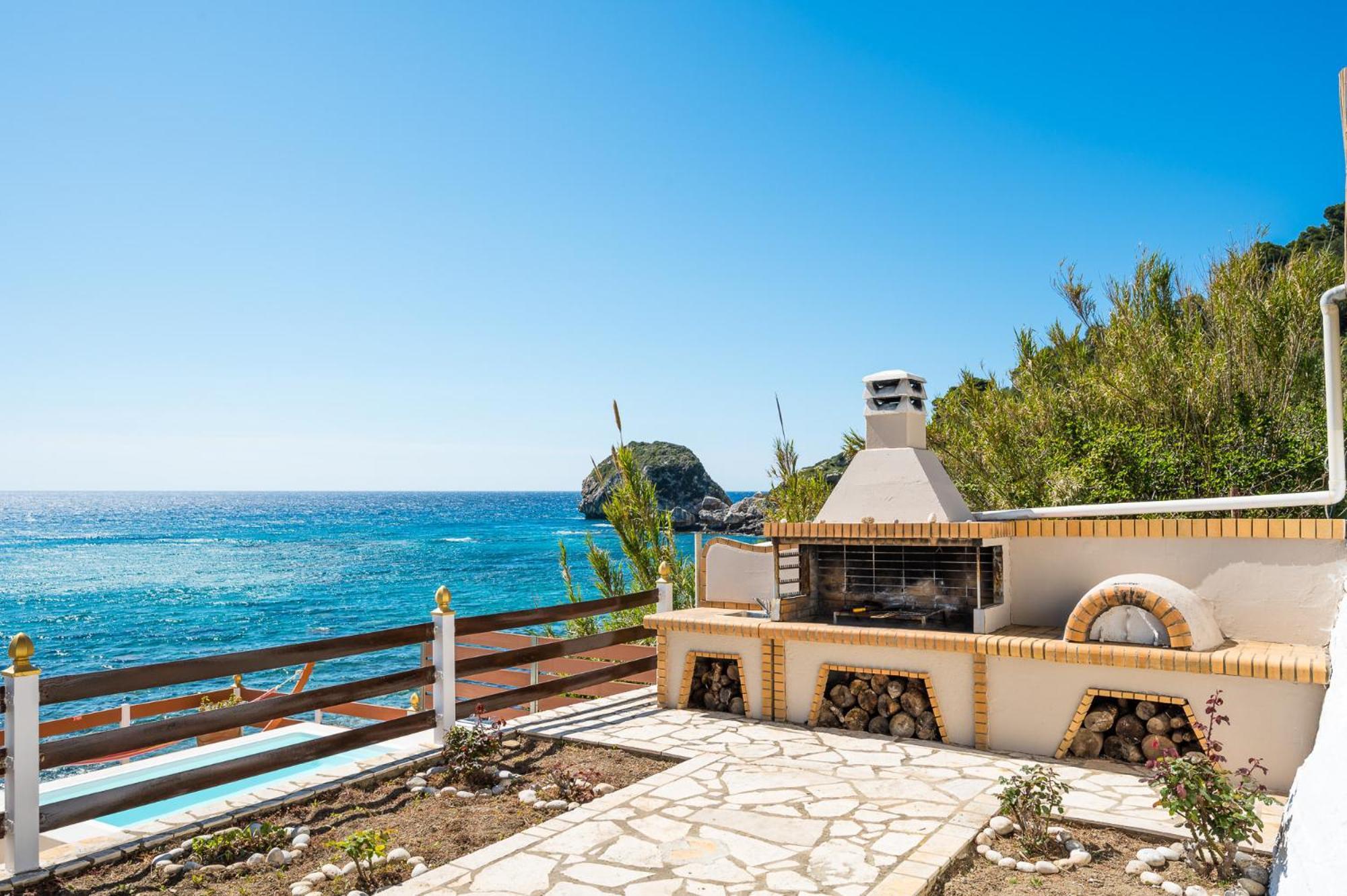 Villa Renata & Villa Filippos With Private Plunge Pool By Konnect Agios Gordios  Luaran gambar